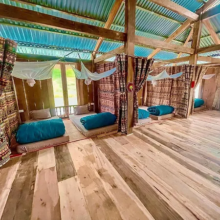 Du Gia Cozy Homestay & Tours Lang Cac Exterior photo